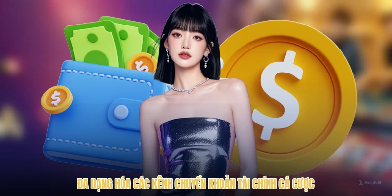 Đa dạng hóa các kênh chuyển khoản tài chính cá cược