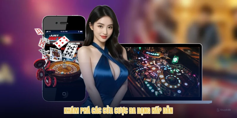 Khám phá các cửa cược đa dạng hấp dẫn