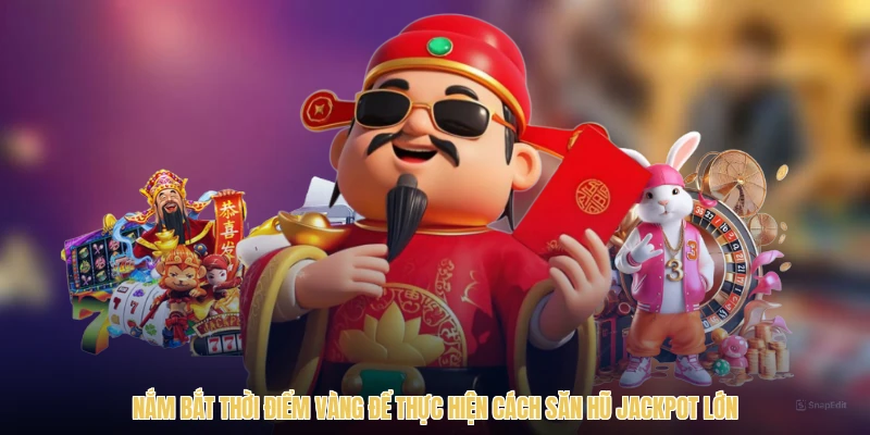 Nắm bắt thời điểm vàng để thực hiện cách săn hũ jackpot lớn